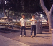 Eric 230.jpg: 1963 - Eric's 8th Birthday? 